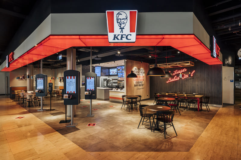 KFC La Praille Geneva Construction