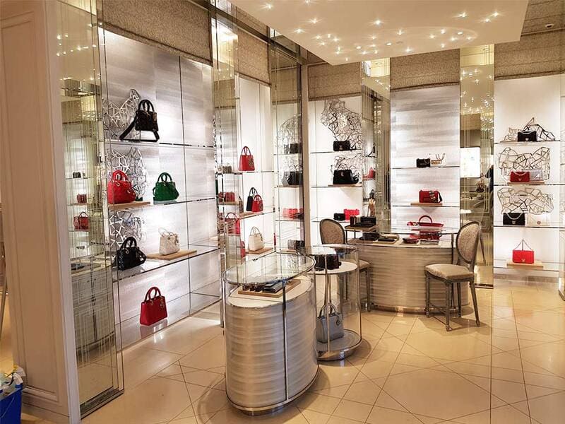 Renovation of the Dior store in Geneva